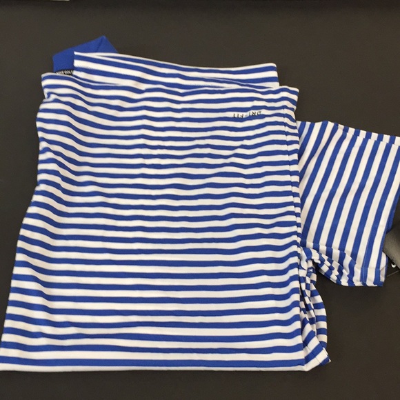 NWT Nike Golf Polo Dri-Fit Blue Men’s Standard Fit - Picture 11 of 11